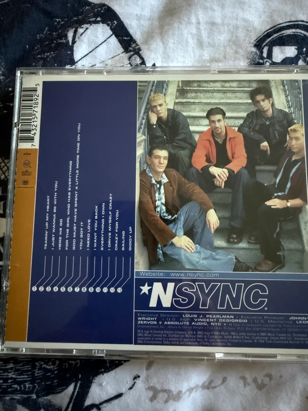 NSYNC Self-Titled CD Album - photo 3