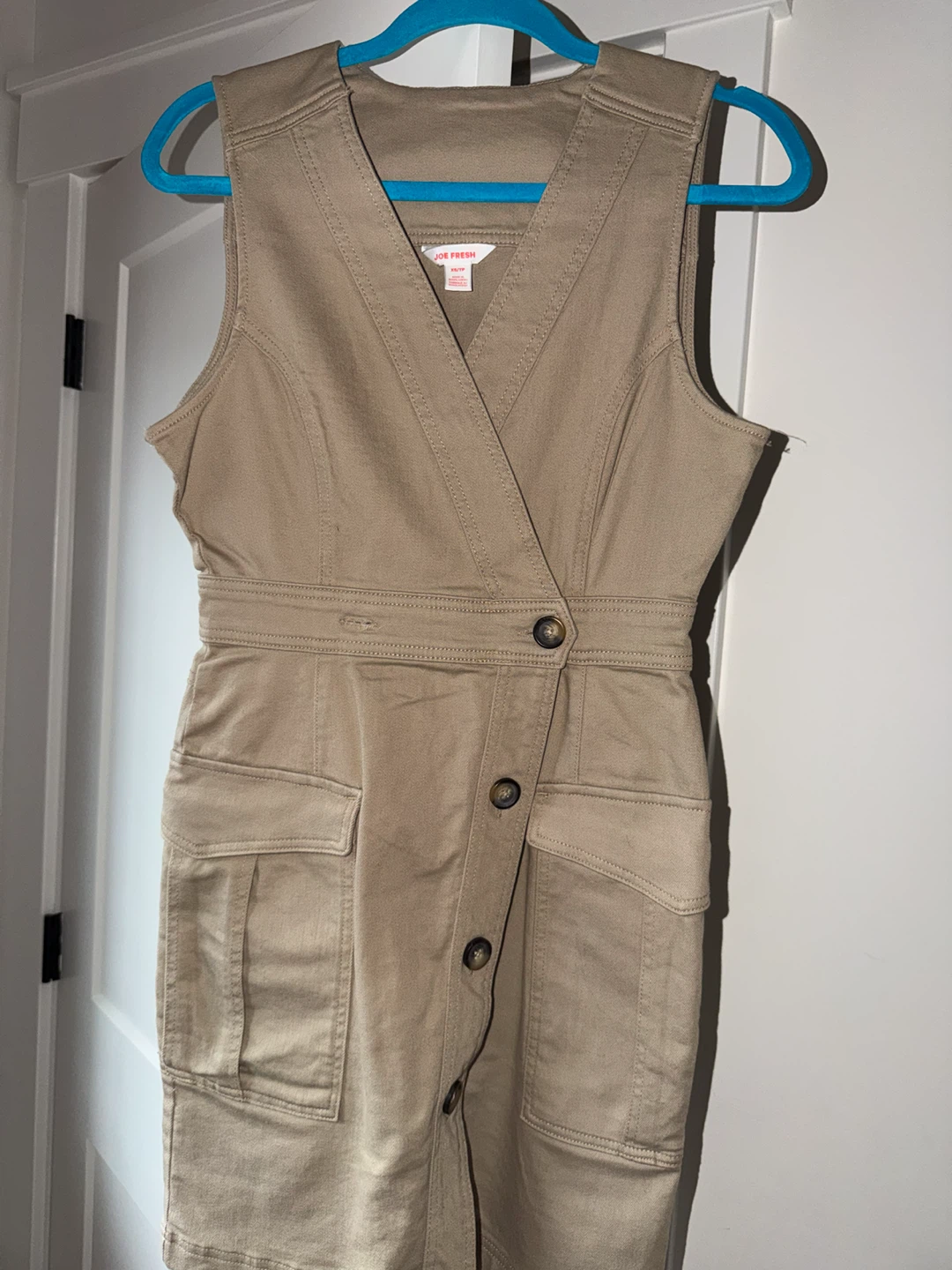 Joe Fresh Tan Utility Dress