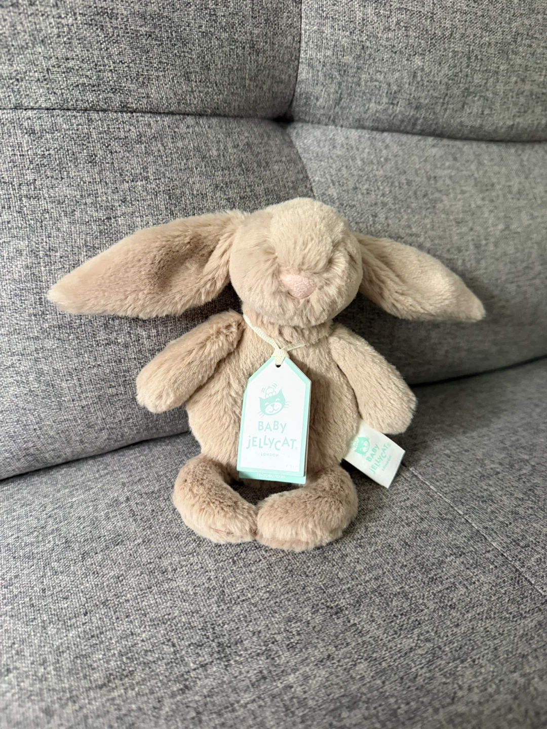 Jellycat Bashful Bunny Ring Rattle - Beige