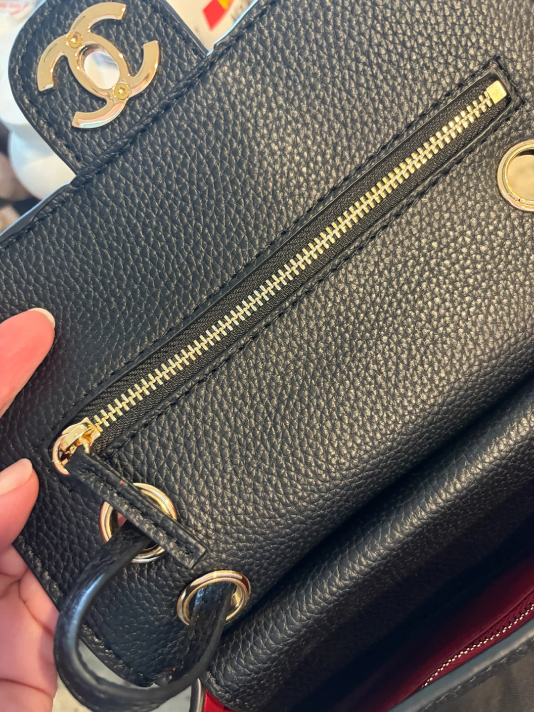 Chanel Black Leather Bag - photo 3
