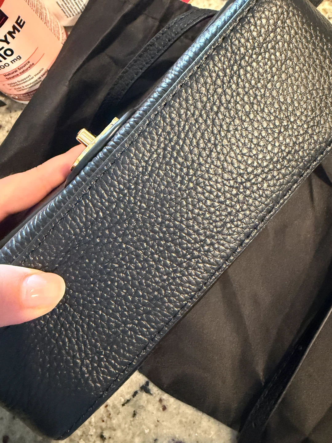 Chanel Black Leather Bag - photo 4