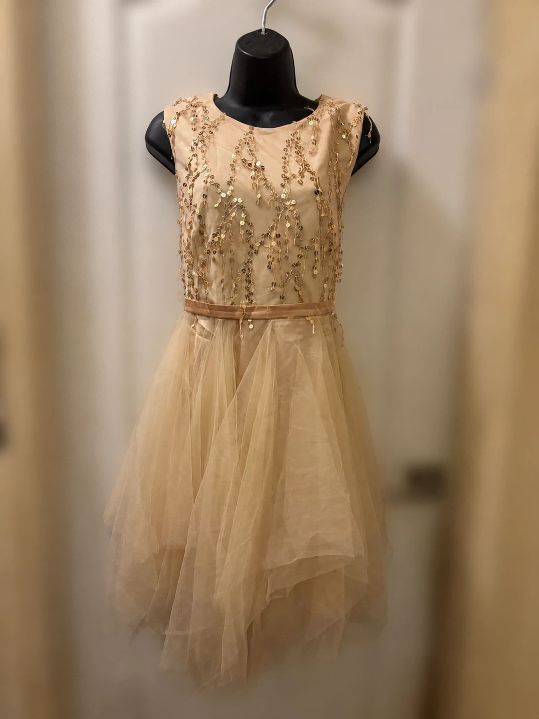Sparkly Embellished Tulle Dress
