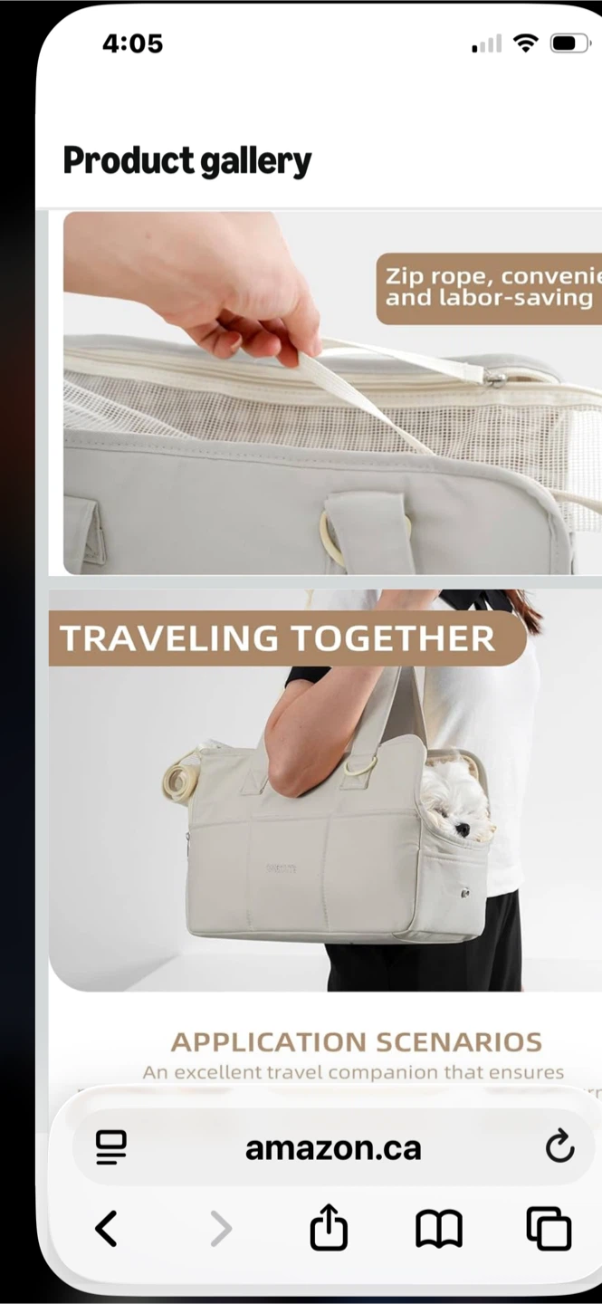 New small dog carrier - photo 2