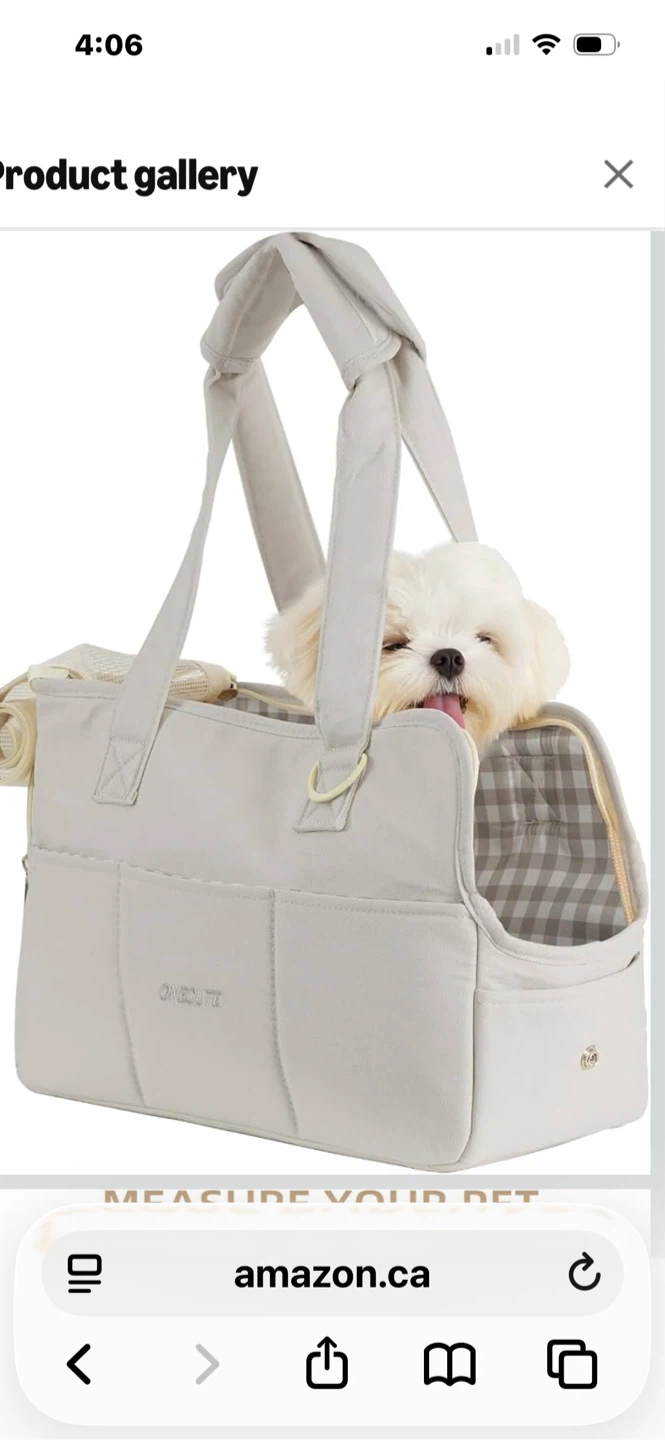 New small dog carrier - photo 3