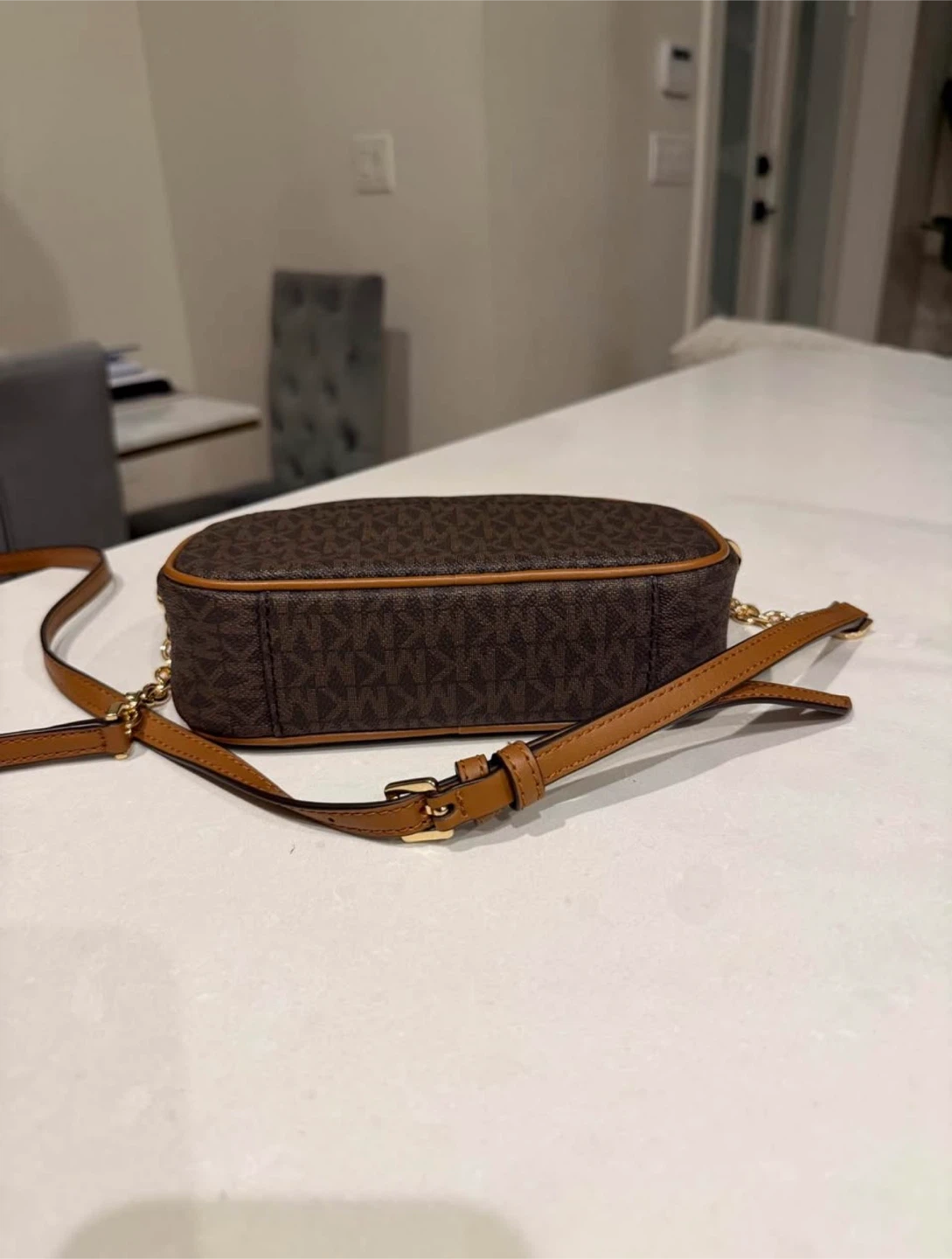 Michael Kors Signature Monogram Camera Bag - photo 3