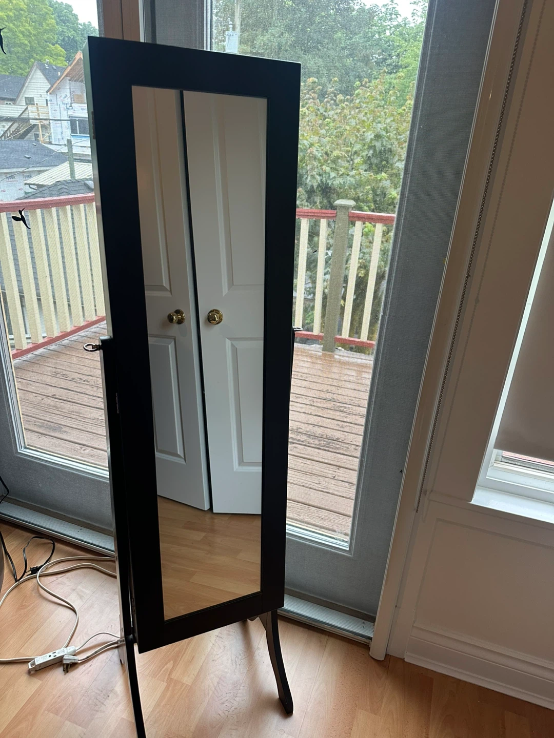 Standing Jewelry Armoire with Full-Length Mirror - photo 3