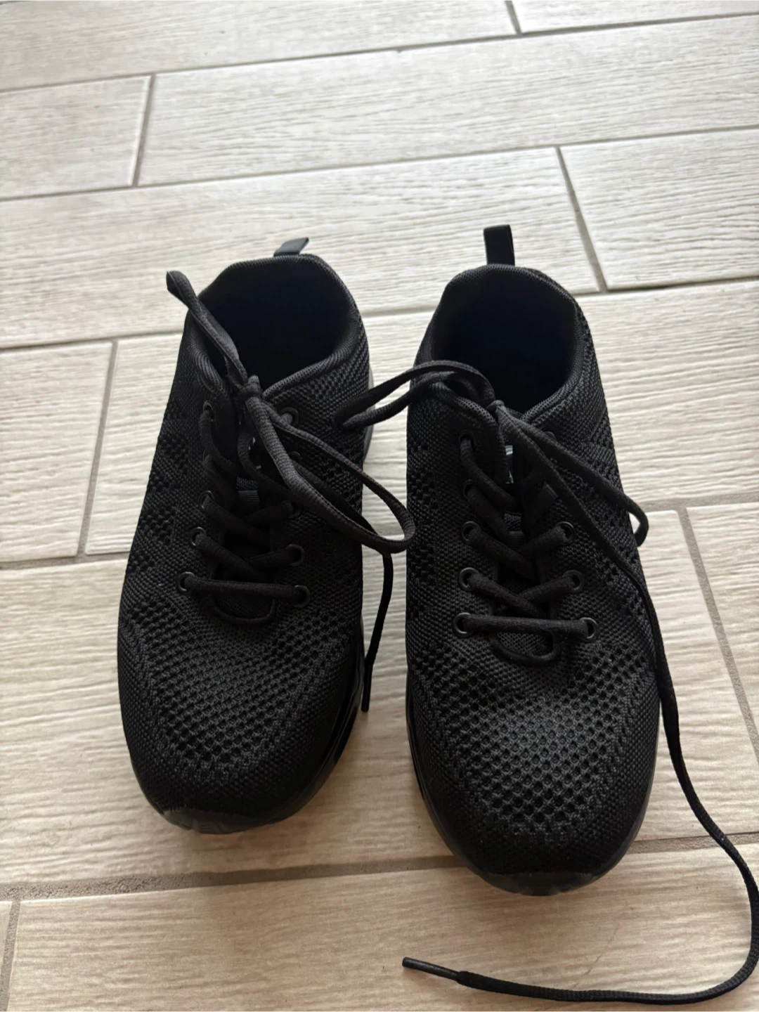 Black AIR Chunky Sneakers