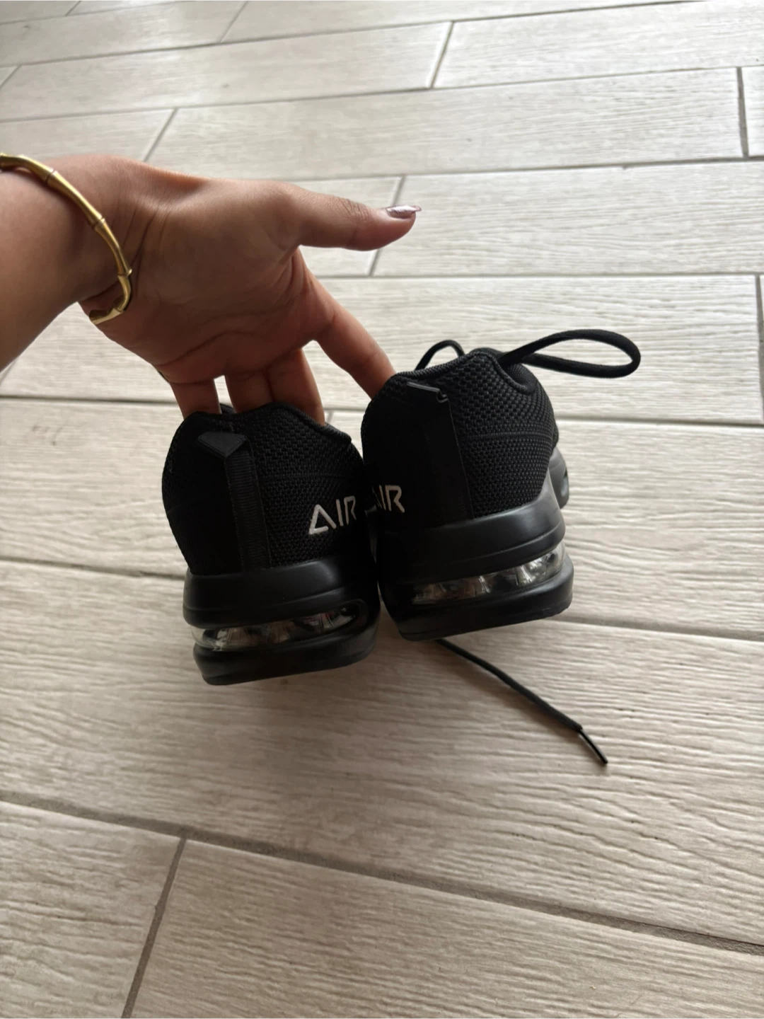 Black AIR Chunky Sneakers - photo 4