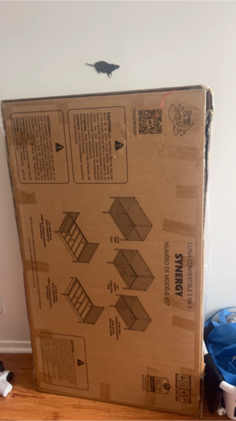 🍼 Brand New 5-in-1 Convertible Crib + Mattress — $150 OBO