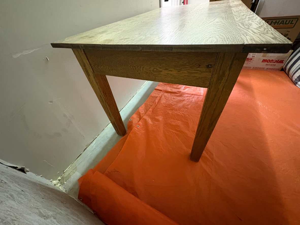 Desk/Dining table. Antique(ish) - photo 3