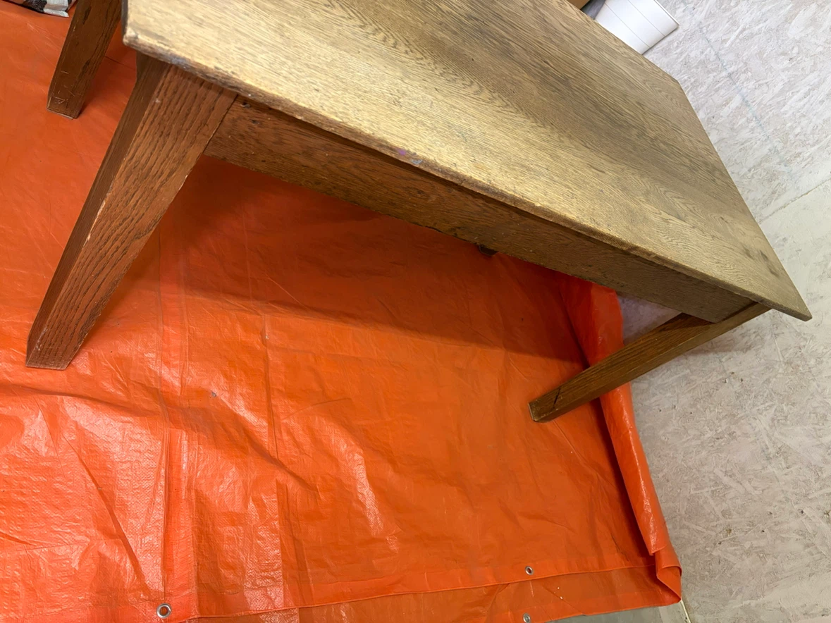 Desk/Dining table. Antique(ish) - photo 4