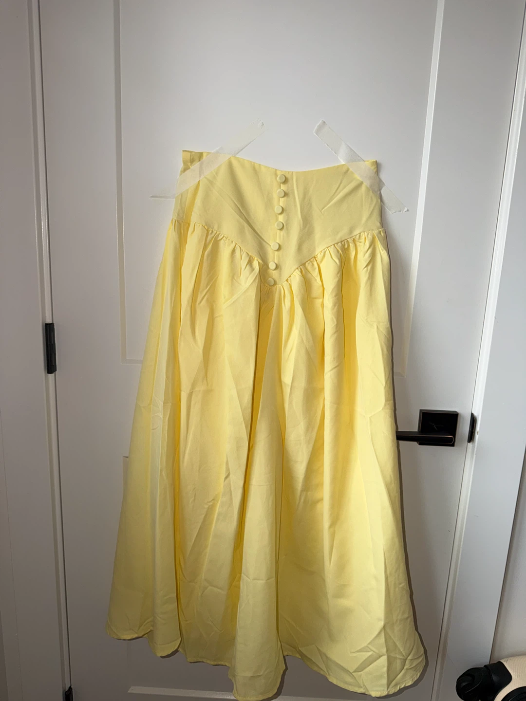 Yellow skirt