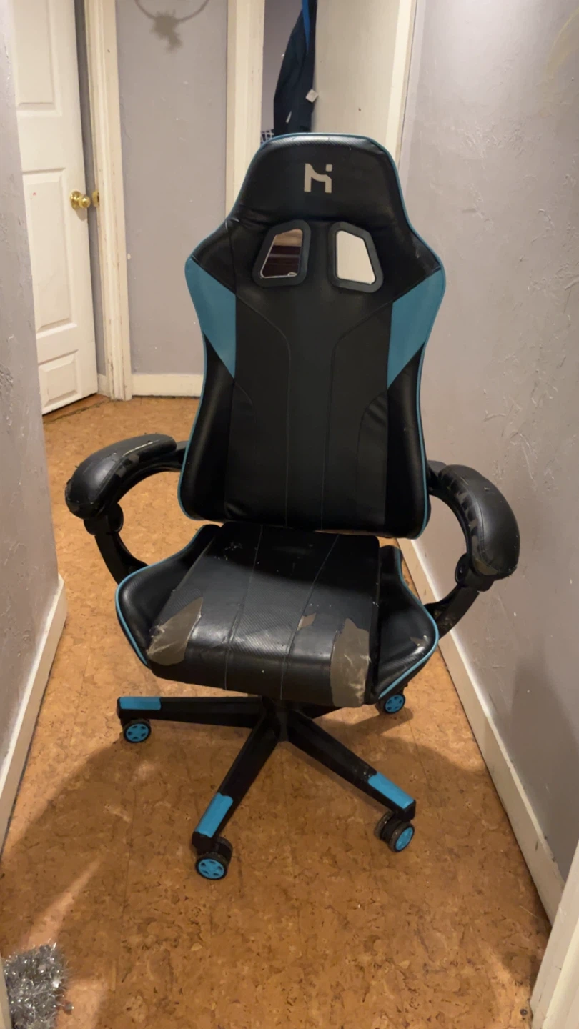 Gaming Chair - Black and Blue