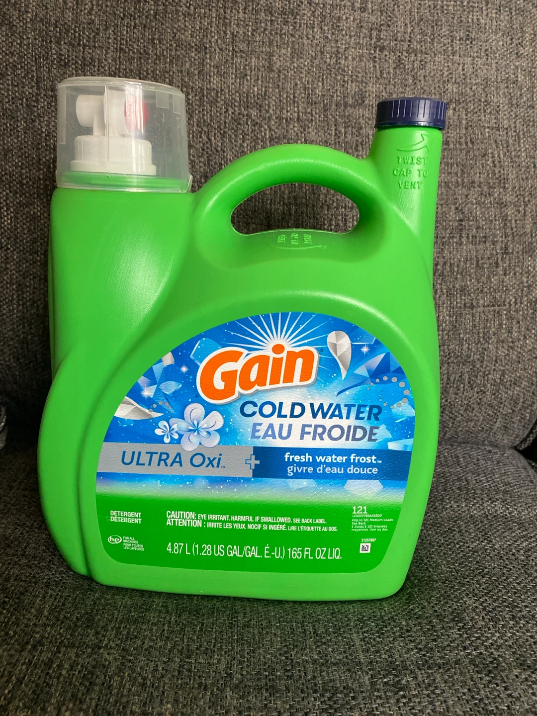 Gain Ultra Oxi Cold Water Laundry Detergent