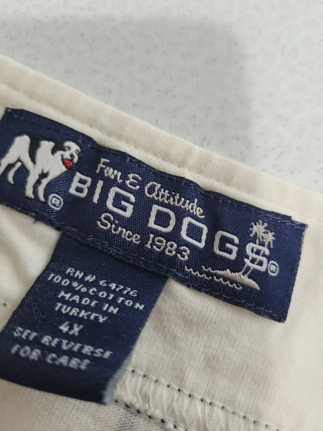 Vintage Big Dogs button up Baseball Jersey Size 4XL - photo 3