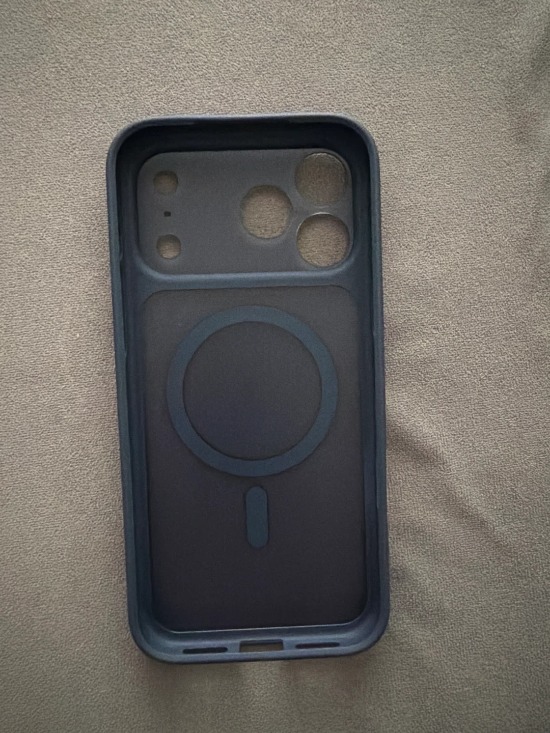 Dark Blue iPhone 17 Pro Max Case with MagSafe