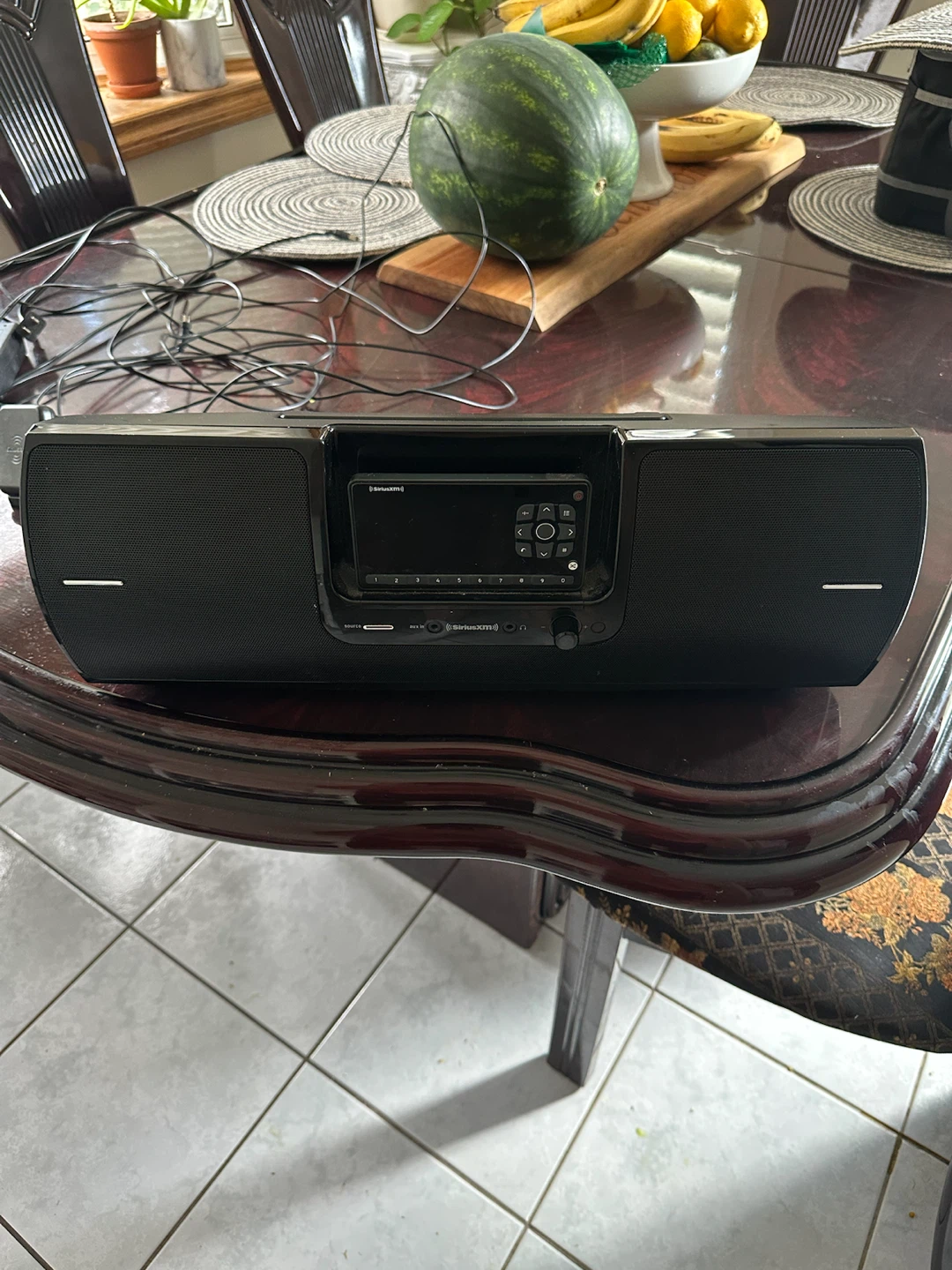 SiriusXM Satellite Radio Boombox with Power Adapter and Antenna - photo 3