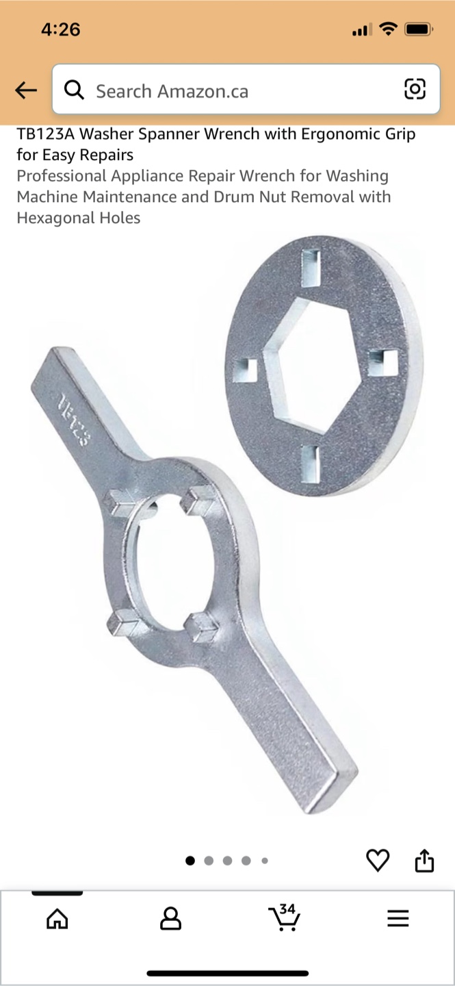 TB123A Washer Spanner Wrench