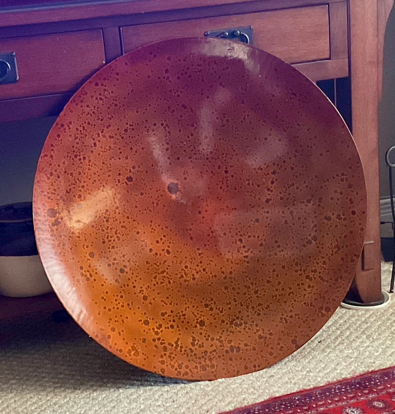 Decorative wall or table display article.