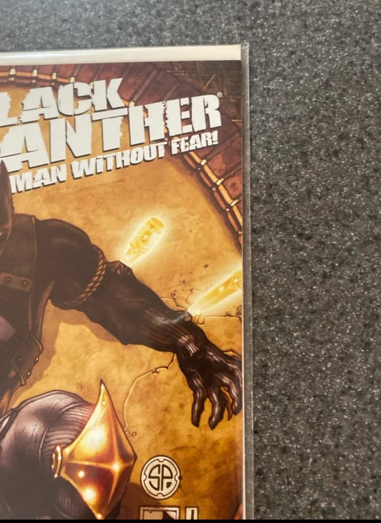 Black Panther: Man Without Fear! Comic w/ Francavilla Cover - photo 3