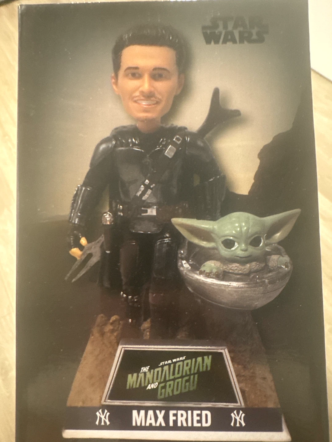 Star Wars The Mandalorian and Grogu Max Fried Bobblehead