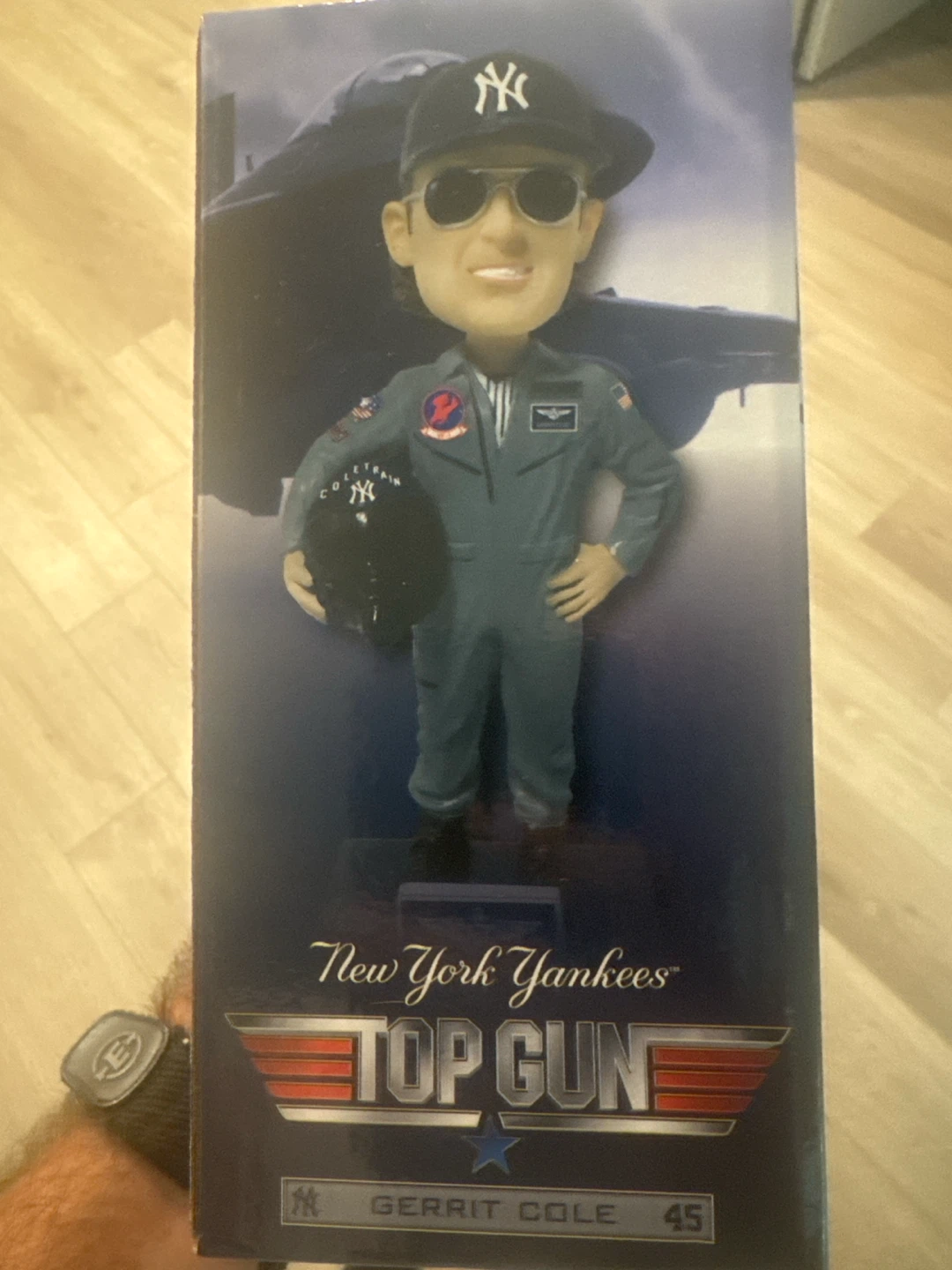 New York Yankees Gerrit Cole Top Gun Bobblehead