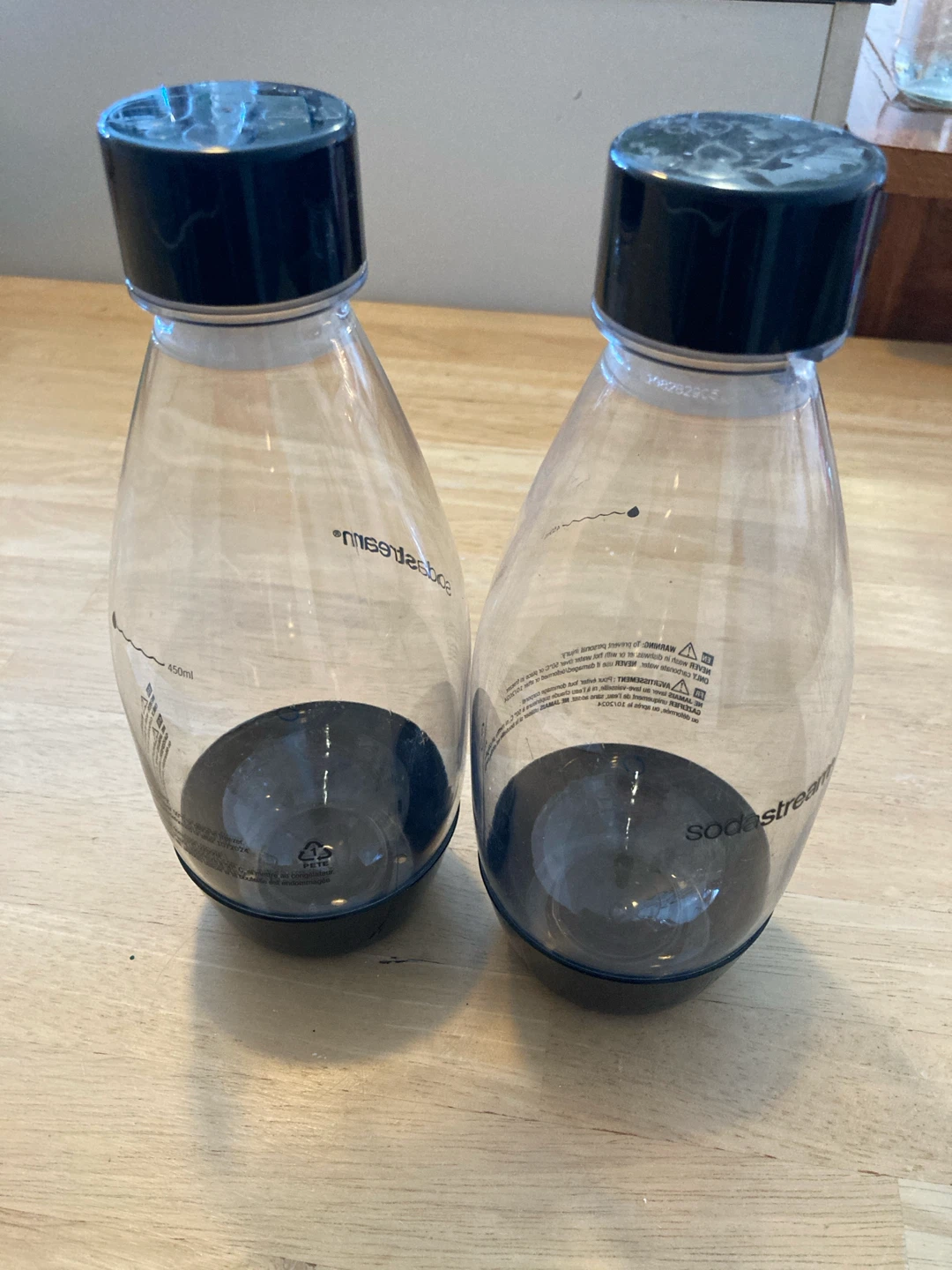 Soda stream bottles