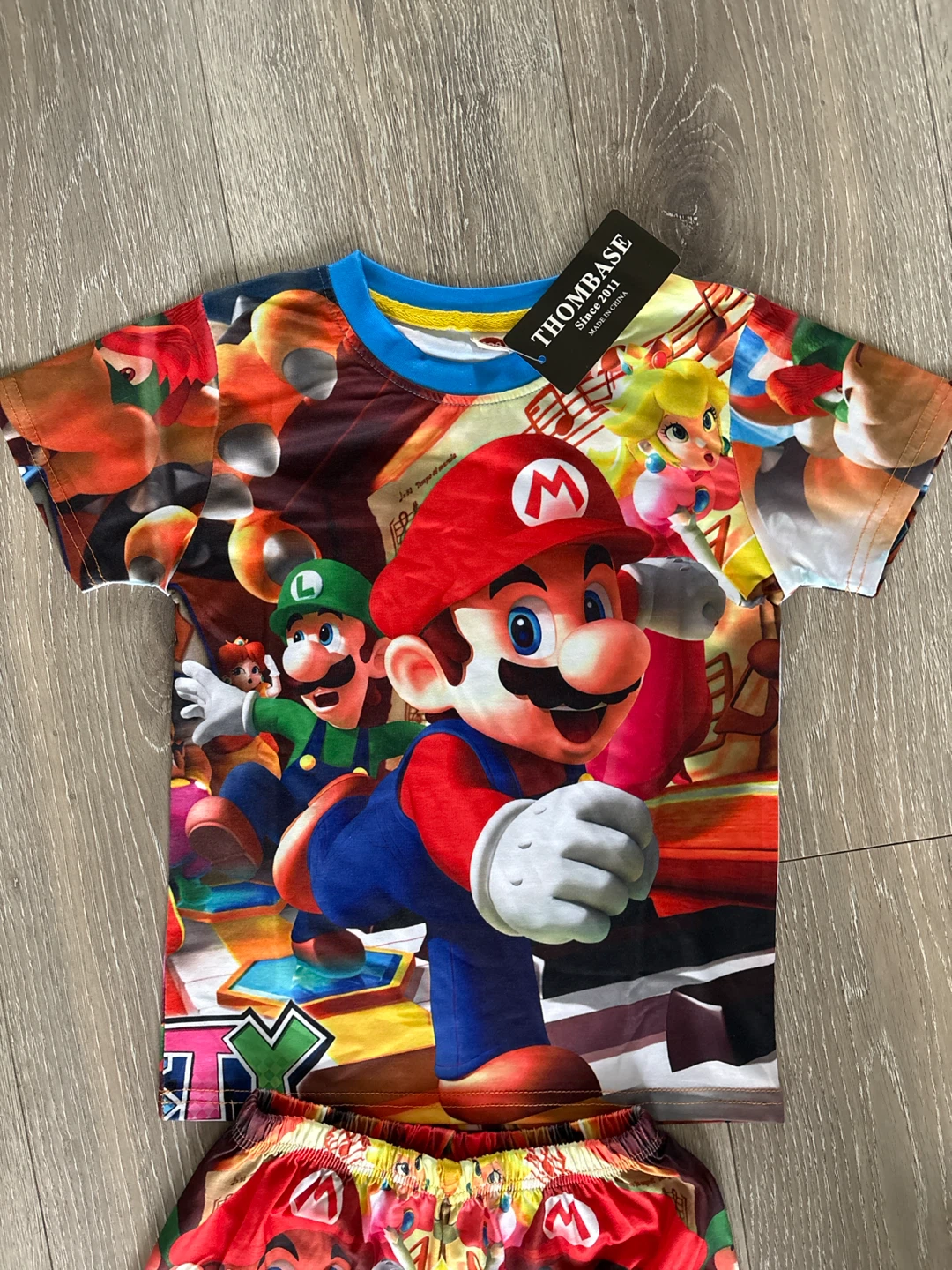Brand new THOMBASE Super Mario T-Shirt and Shorts Set - photo 2