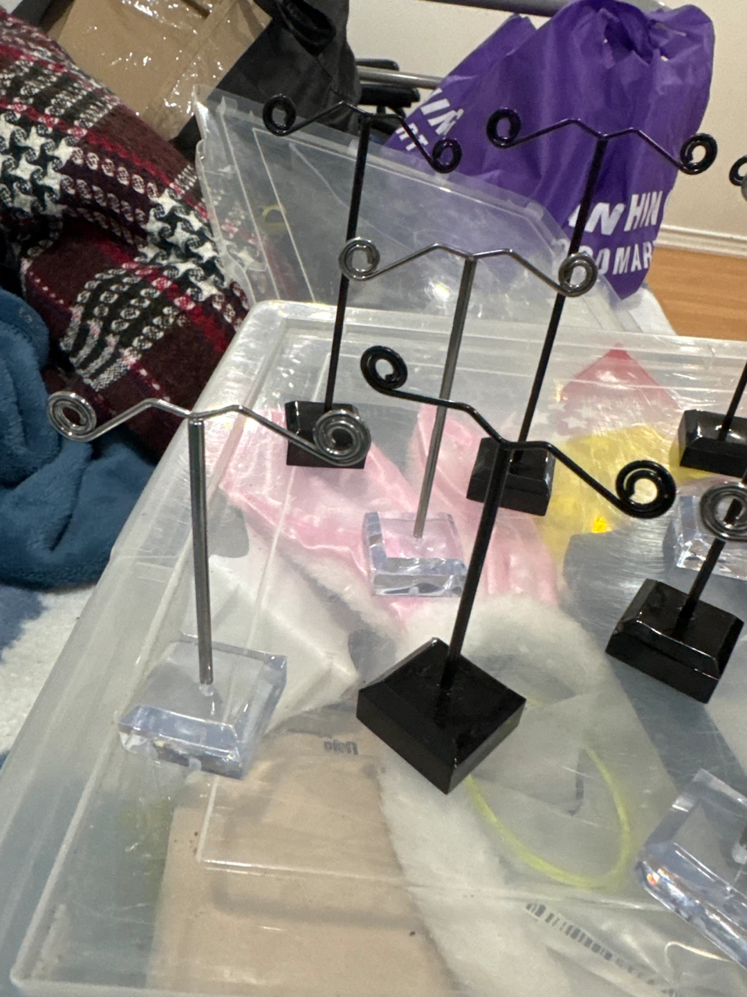 Lot of 17 Earring Display Stands - photo 3