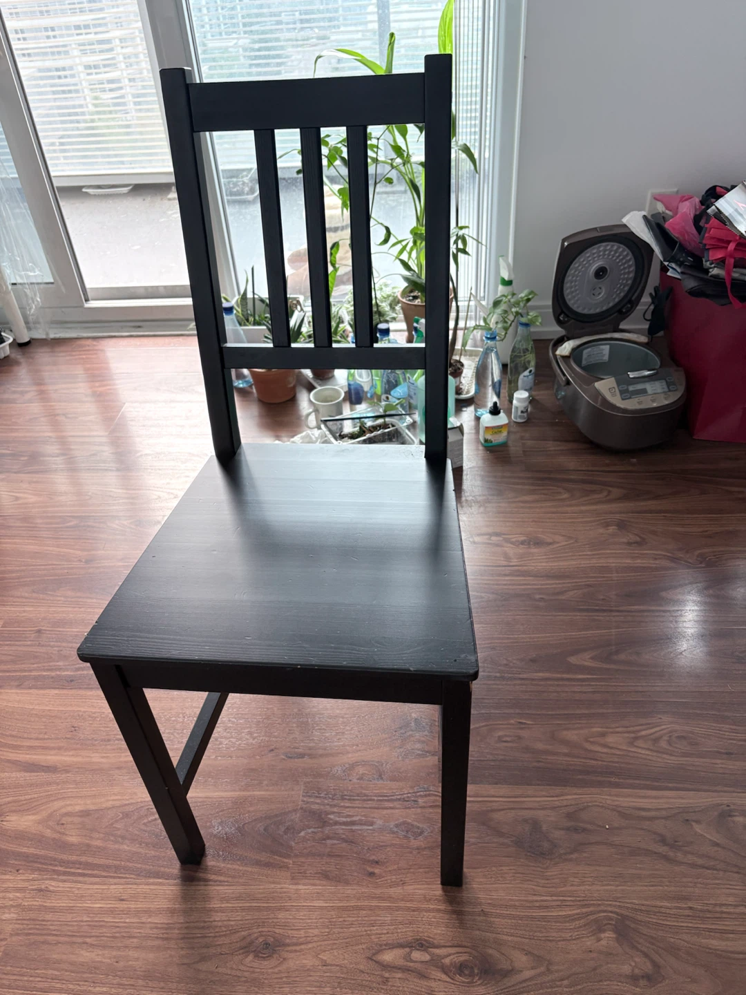 2 IKEA Black Dining Chair - photo 2