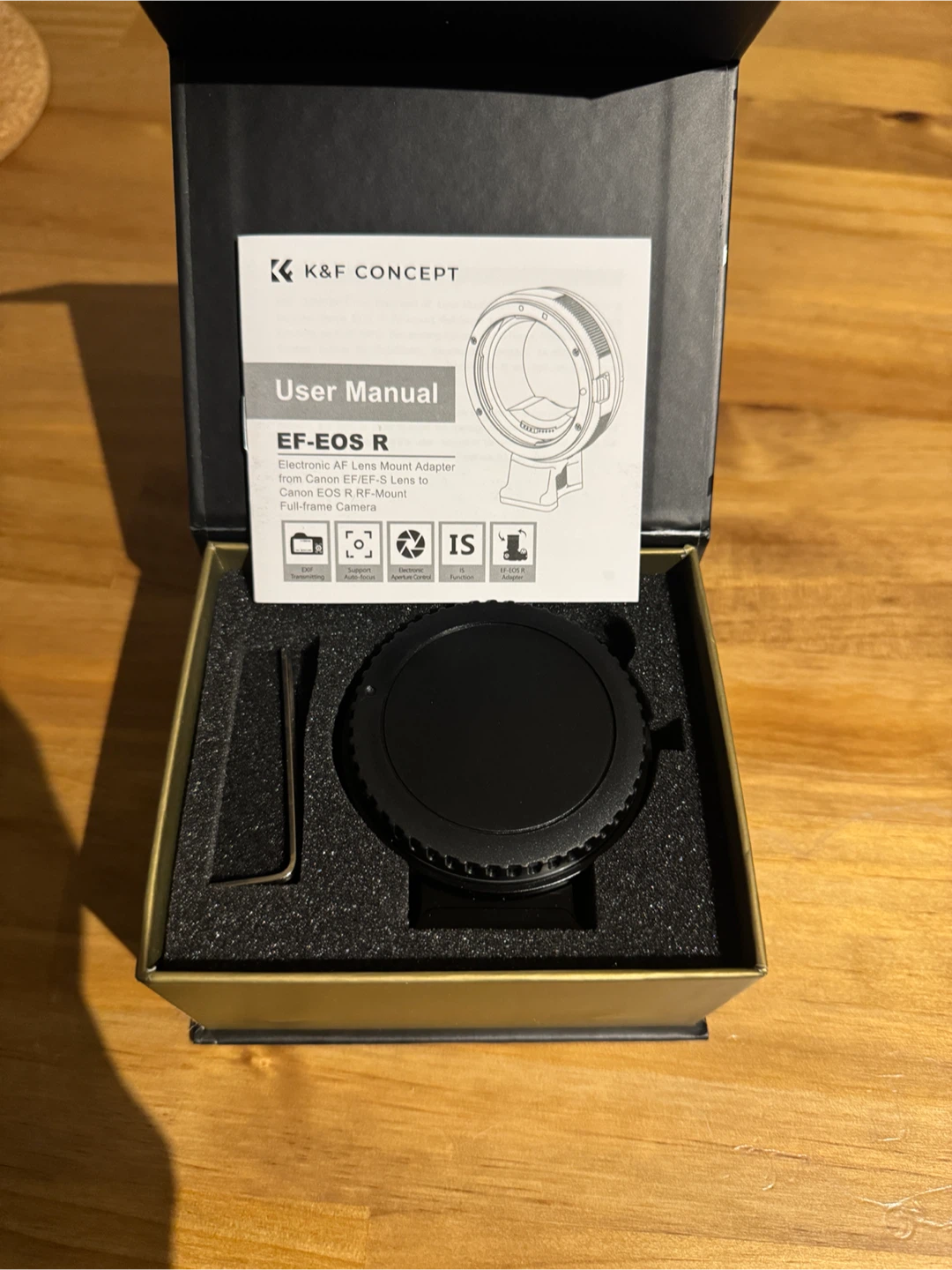 K&F Concept EF-EOS R AF Mount Adapter - photo 2