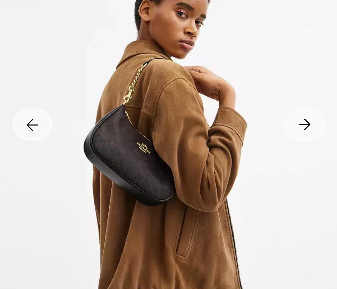 Coach Teri Shoulder Bag Walnut/Black - photo 2
