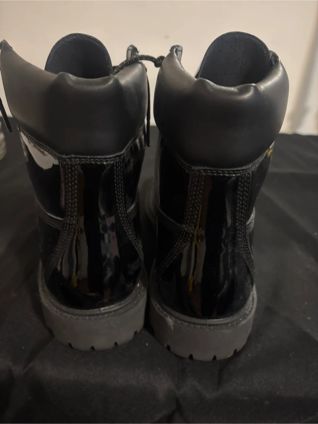 Women’s Timberland Black Patent Lace-Up Boots - photo 3