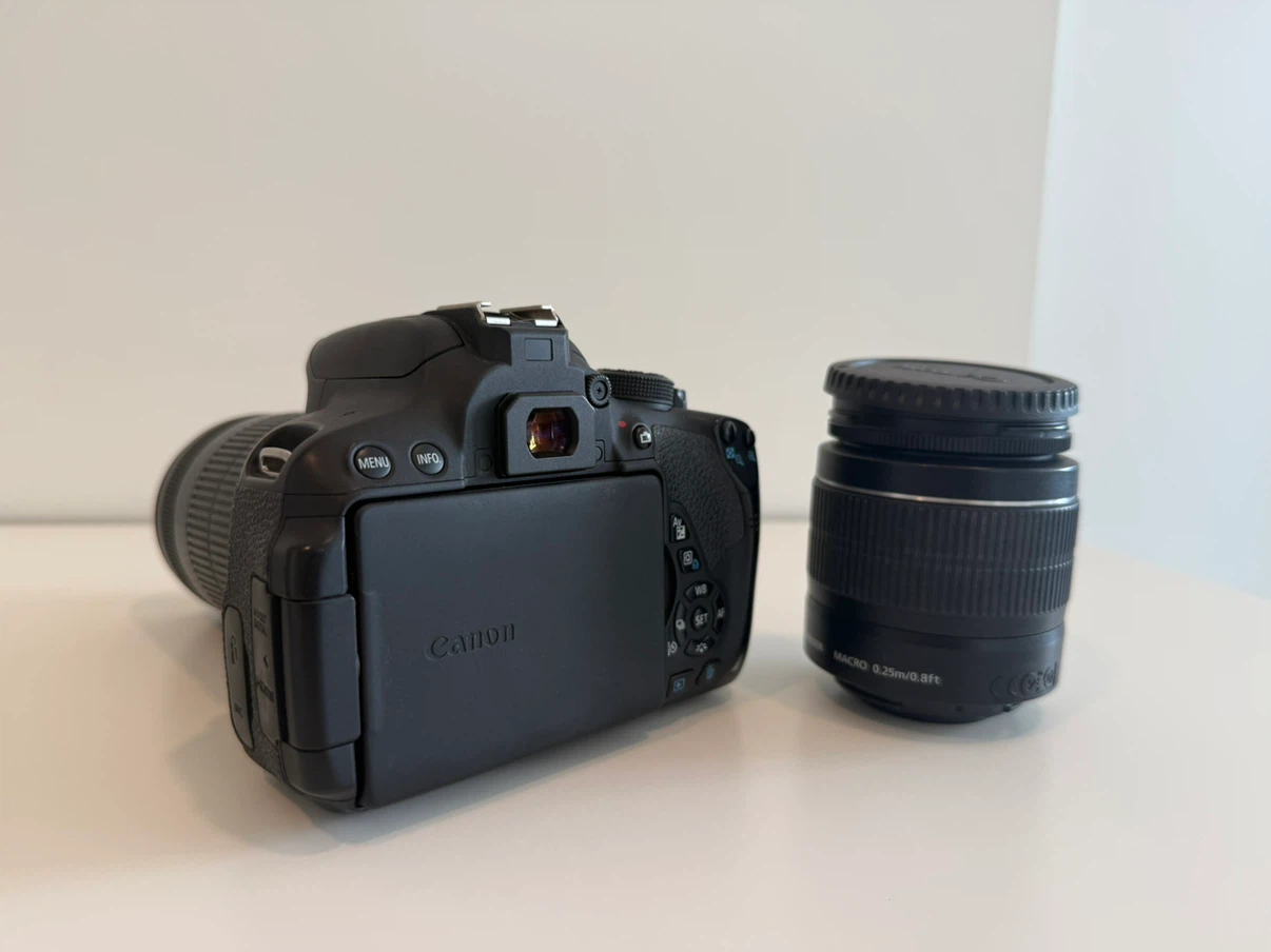 Canon EOS 700D DSLR Camera with Lens and Accessories