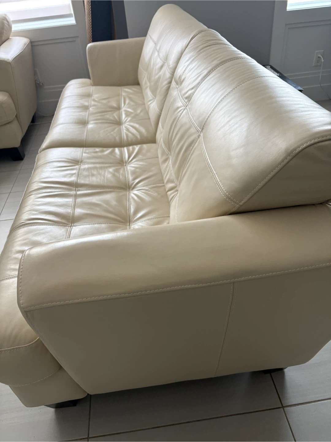 Leather sofa - photo 2