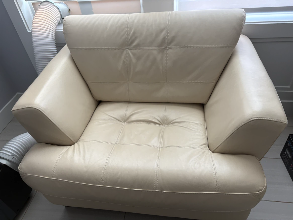 Leather sofa - photo 3