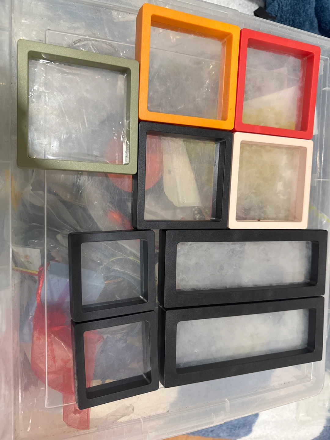 Assorted Display Boxes with Clear Lids