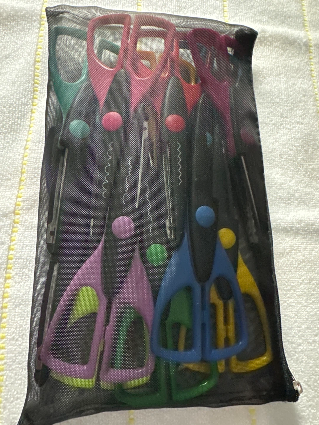Set of 10 Craft Decorative Edge Scissors