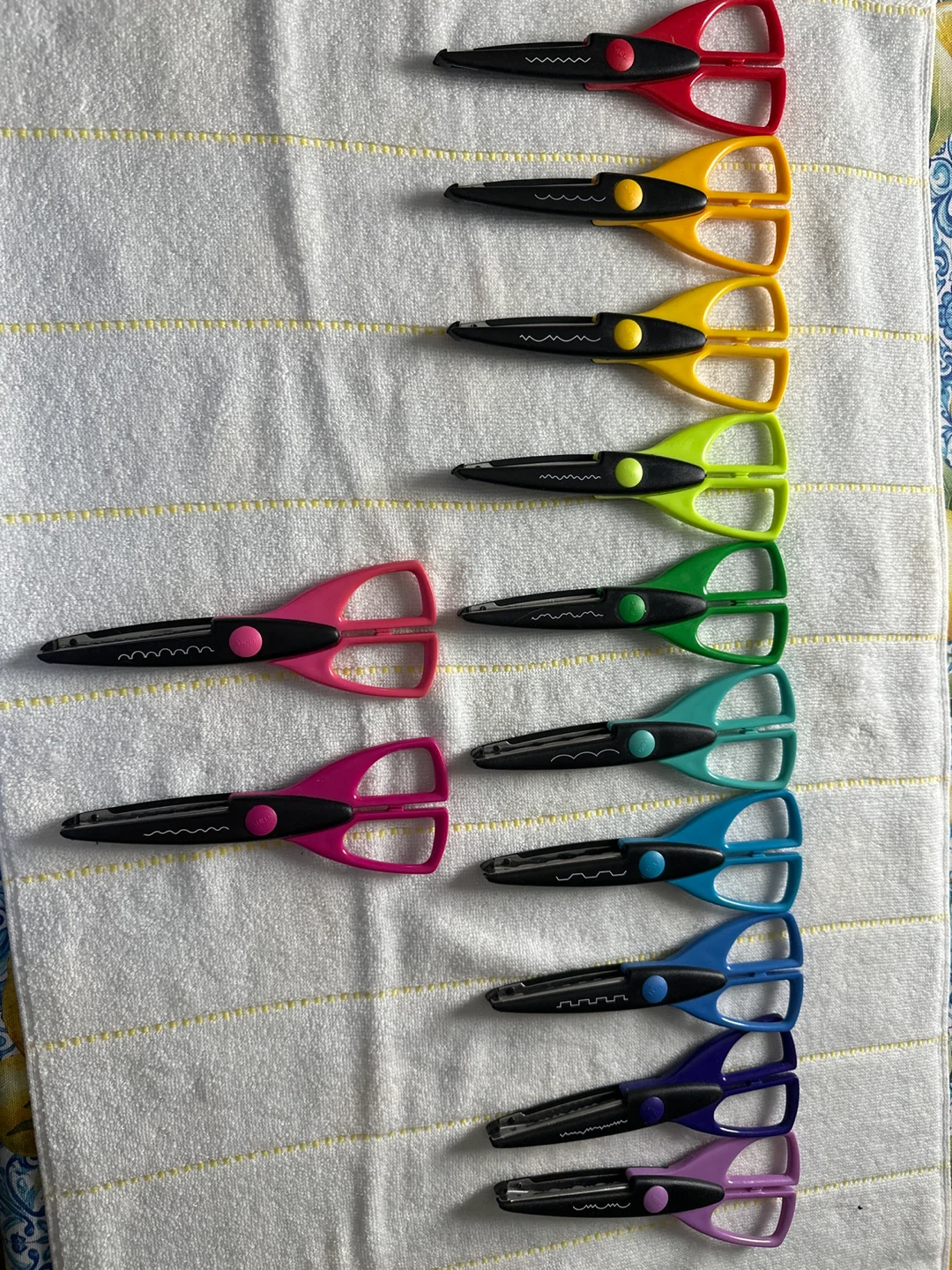 Set of 10 Craft Decorative Edge Scissors - photo 2