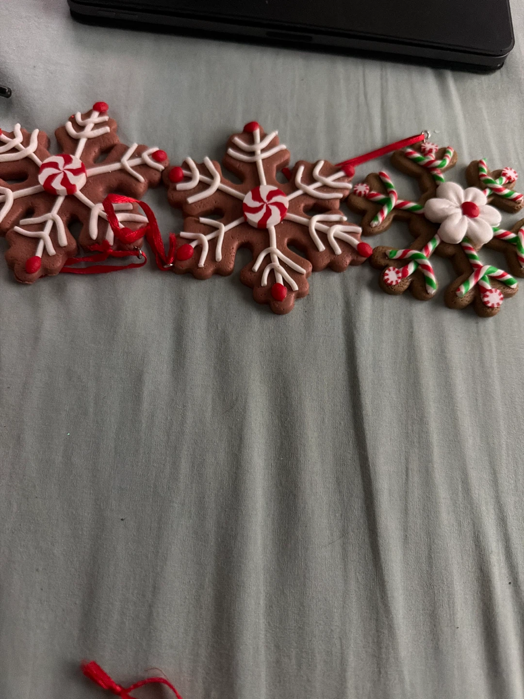 Snowflake ornament set of 3