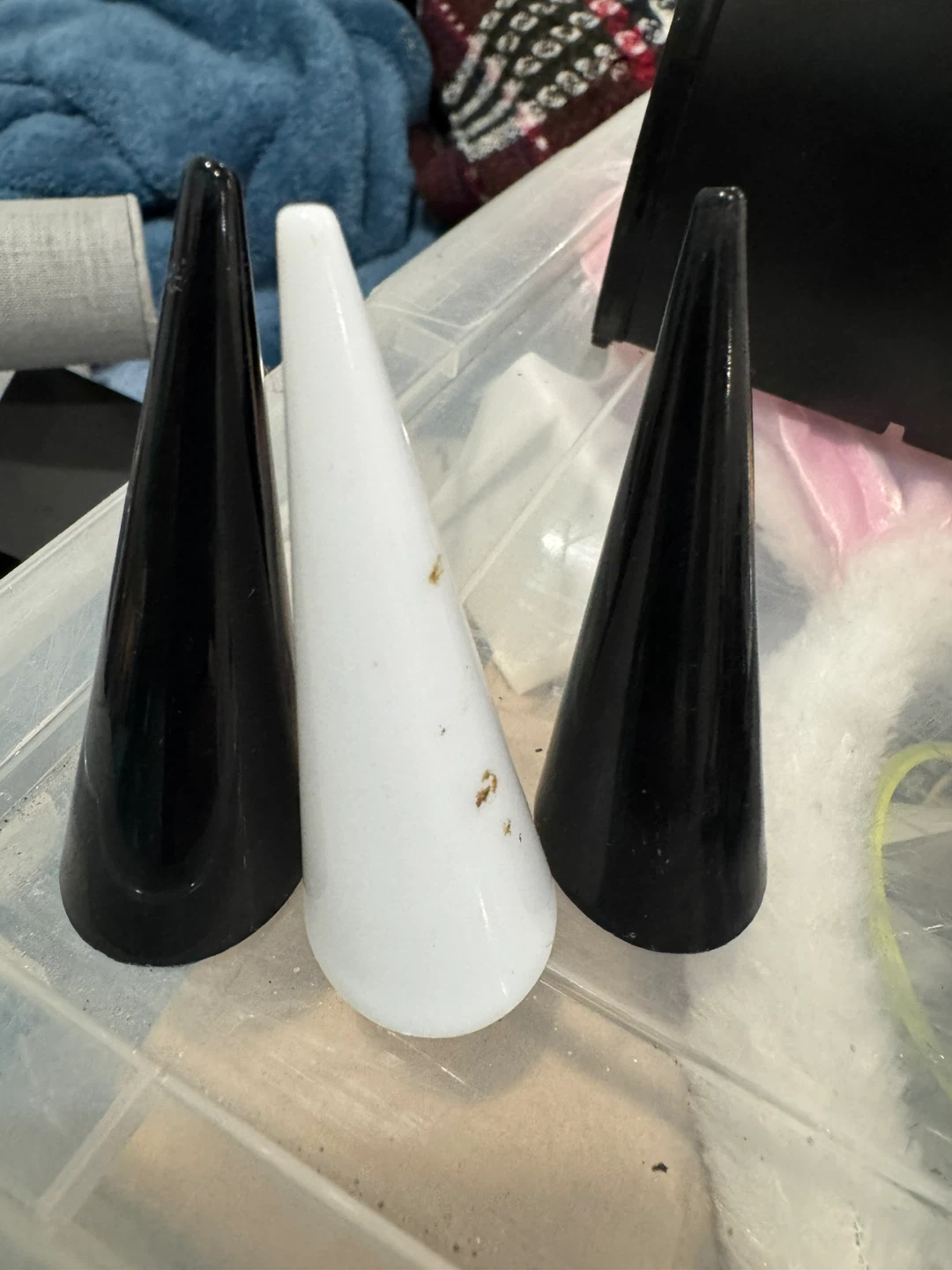 Ring Holder Cones (Set of 3) plus one more