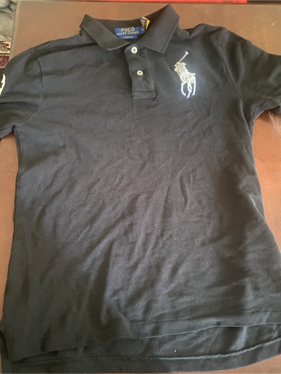 Polo Ralph Lauren Black Classic Fit Polo Shirt