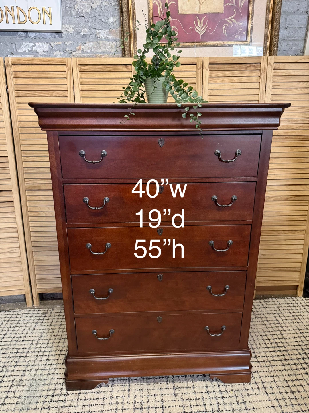 20th Century Broyhill Furniture Dresser - photo 5