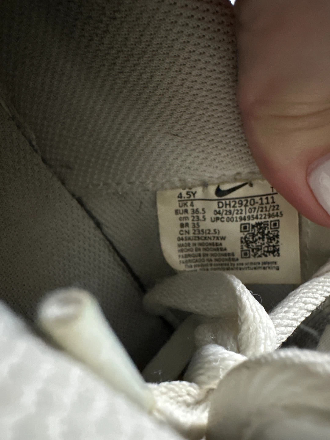 Nike Air Force 1 Youth Sneakers - photo 2