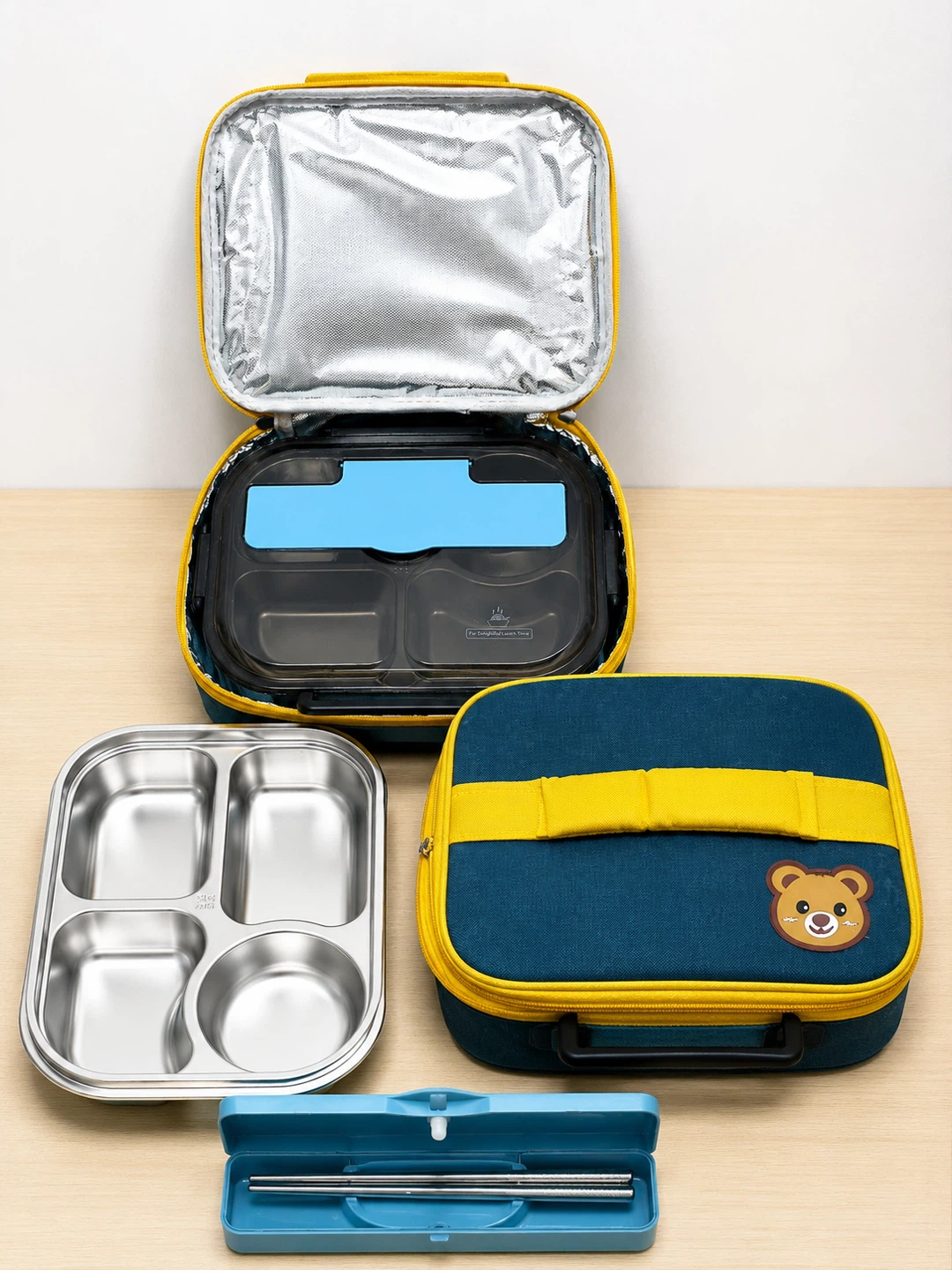 Brand New 316 Stainless Steel Insulated Lunch Box Set