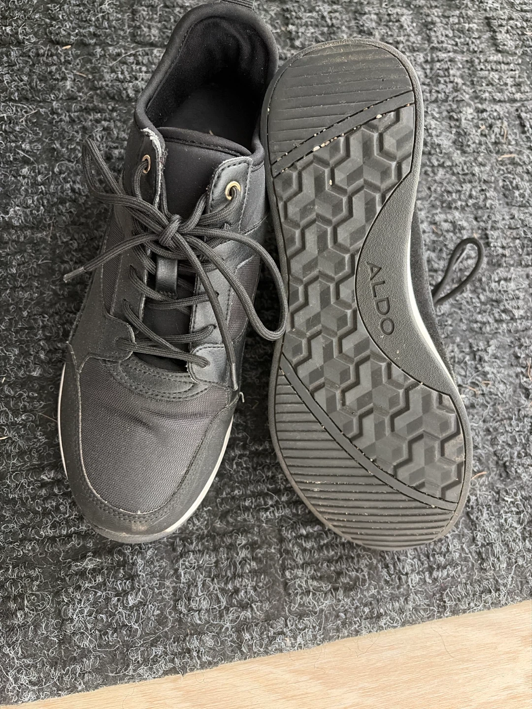 ALDO Black Wedge Sneakers - photo 4