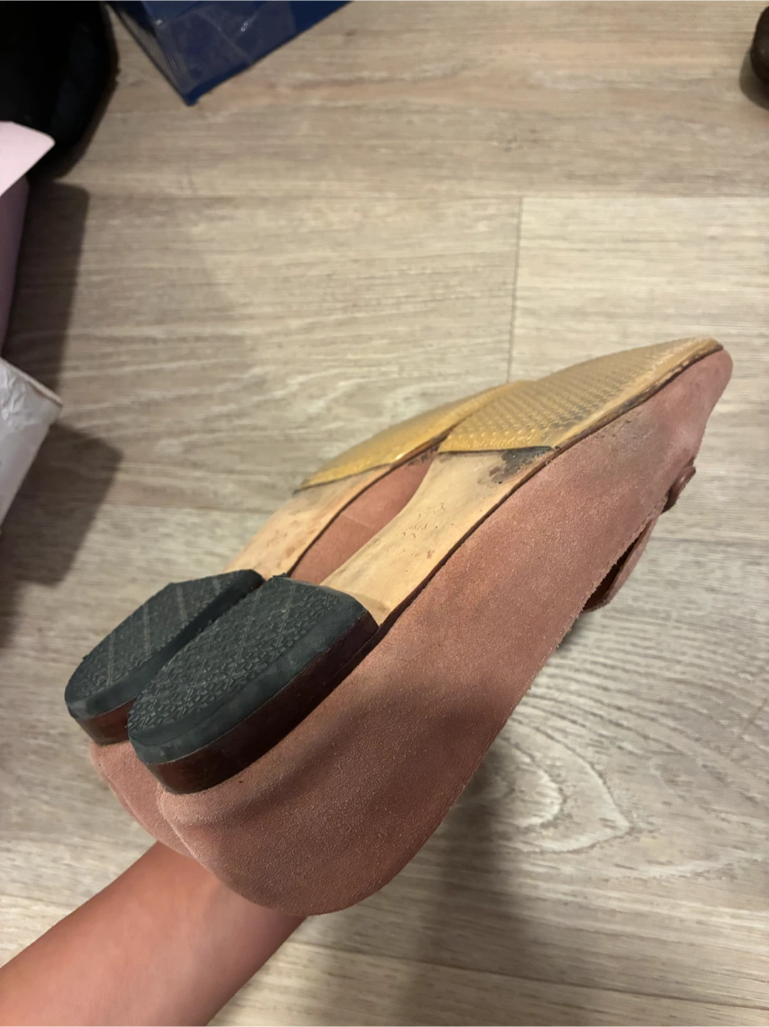 Tory Burch Pink Suede Loafers Size 6M - photo 3