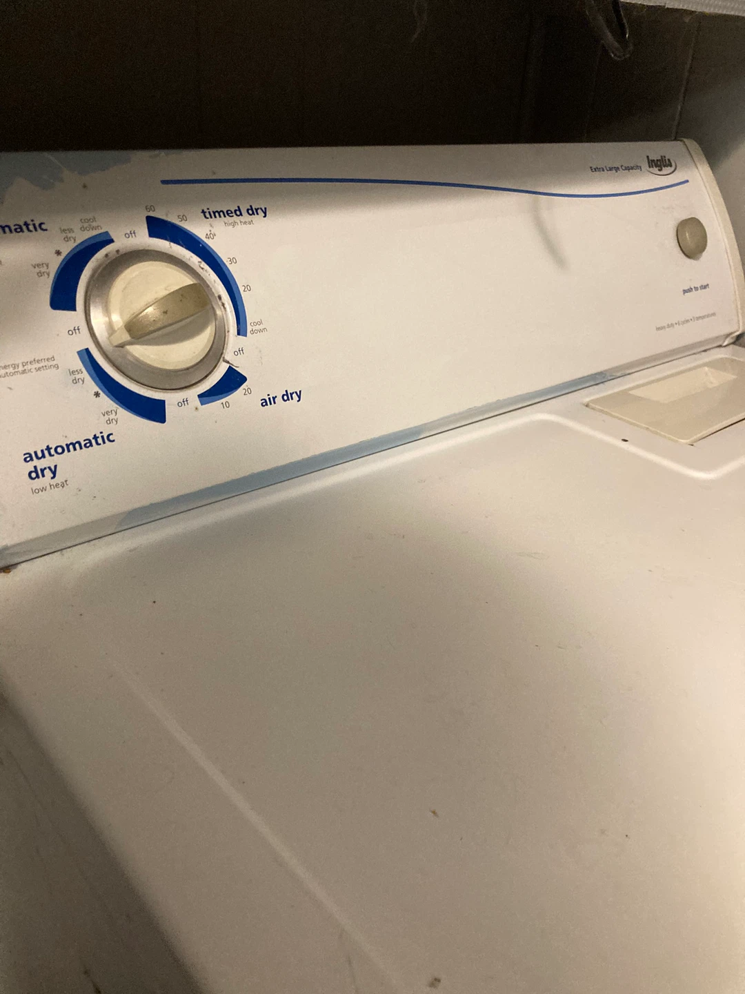 Inglis Extra Large Capacity Dryer