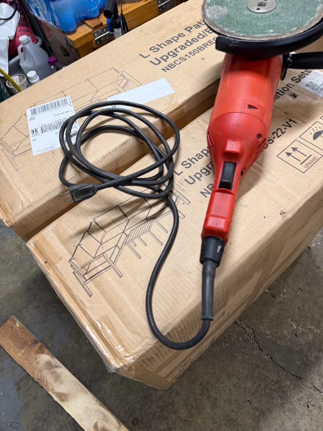 Milwaukee 9" Grinder