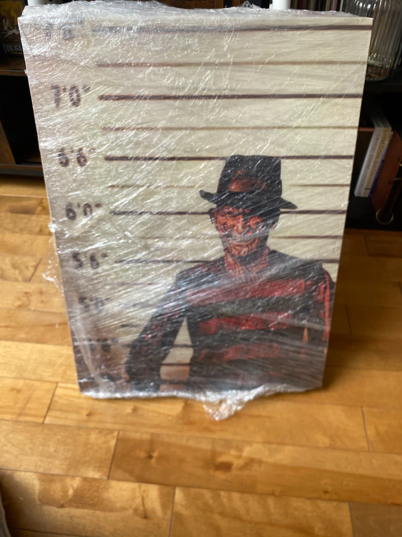 Freddy Krueger, Jason, and Mike Myers Mugshot Canvas Print